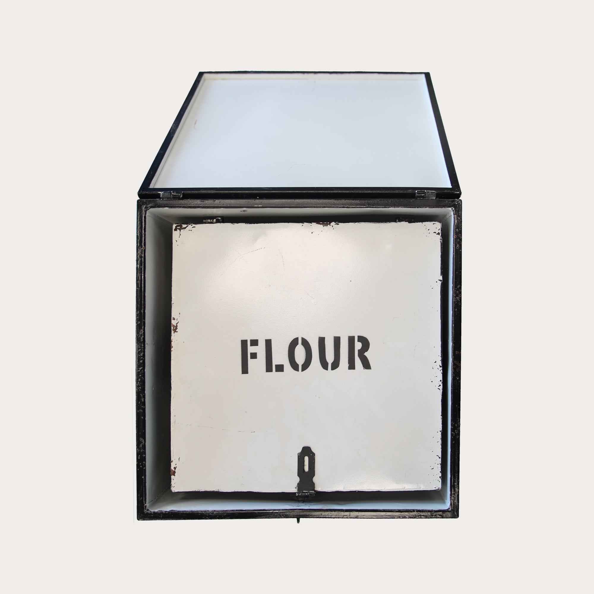 Tris di Contenitori in Latta per Cucina con Coperchio