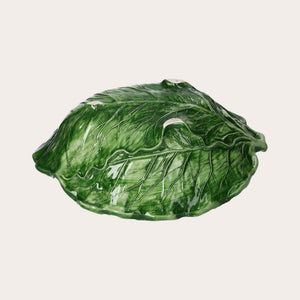 Fruttiera in Ceramica a Forma di Verza – Dipinta a Mano Made in Italy