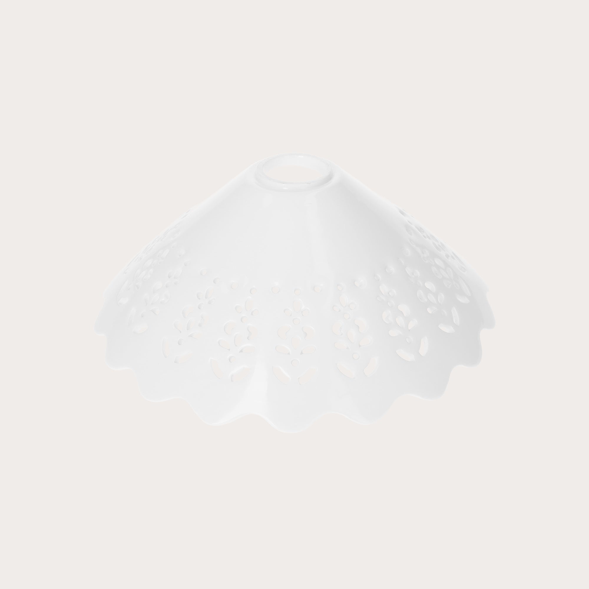 Rustic Pierced Ceramic Lampshade Ø 30 cm