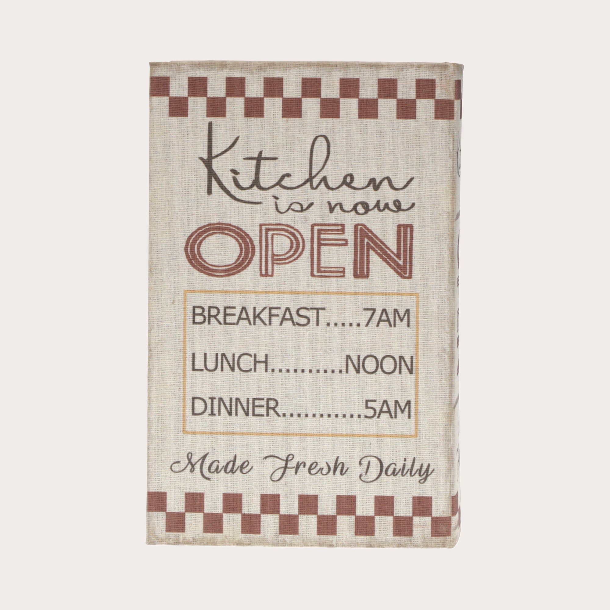 Scatola Libro Decorativa "Kitchen"