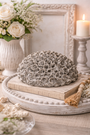 Corallo Decorativo in Resina Grigio Piccolo