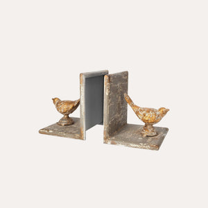 Fermalibri Uccelli Shabby Chic in Ferro 26x16 cm - KeyHome Store