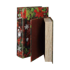 Coppia Scatole Libro Babbo Natale