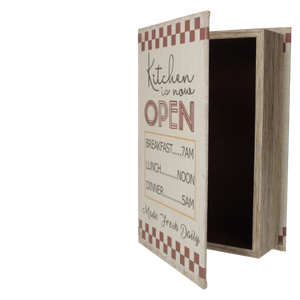 Scatola Libro Decorativa "Kitchen"