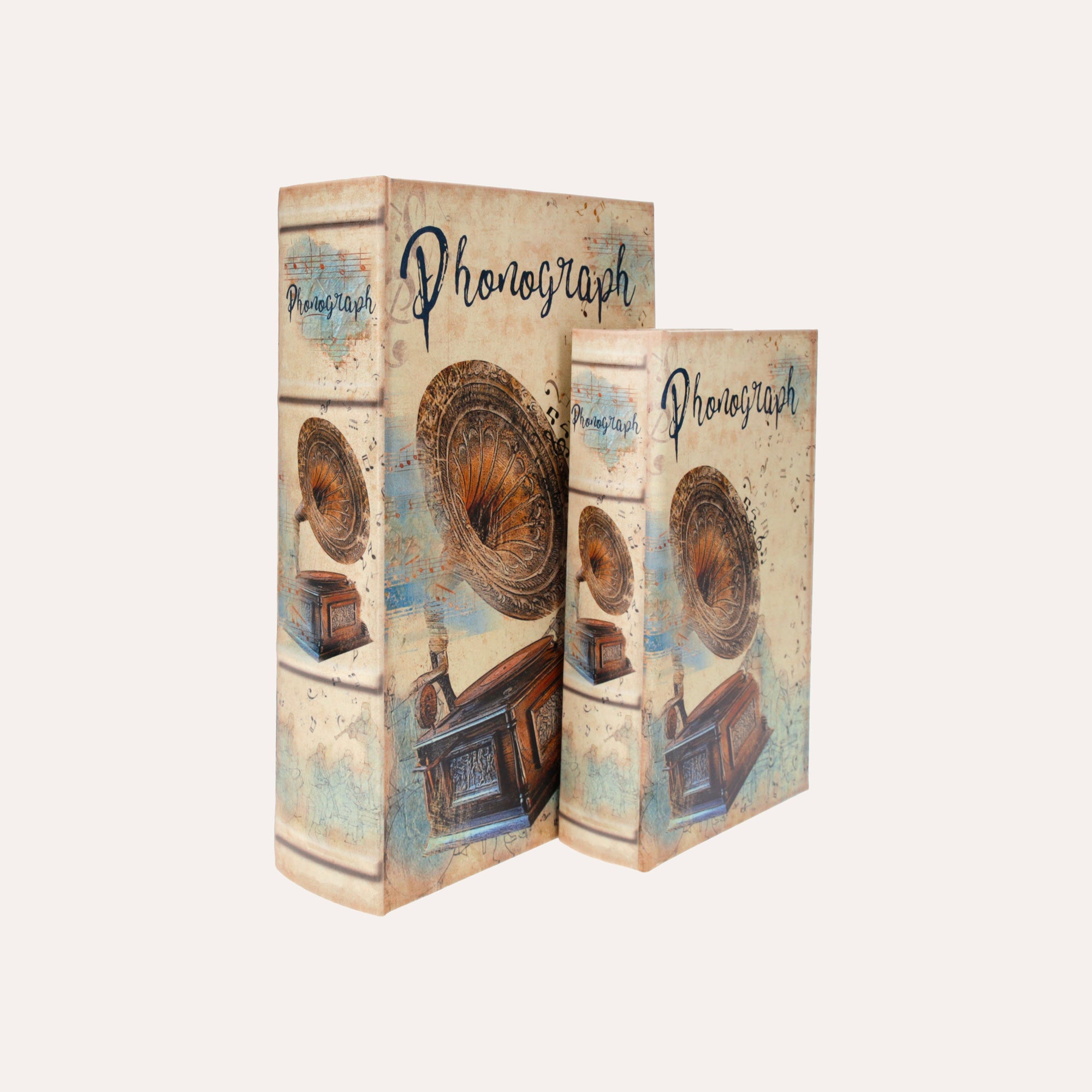 Coppia Scatole Phonograph