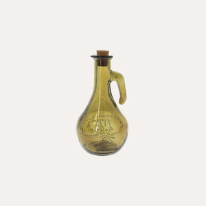 Oliera in Vetro Riciclato Verde H.20x10 cm - KeyHome Store