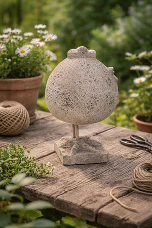 Polletto in Pietra Stile Shabby, Misura Piccola