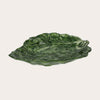 Piatto da Portata Verza in Ceramica Verde Smeraldo