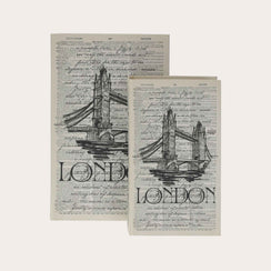 Caixa Decorativa para Livros "Londres"