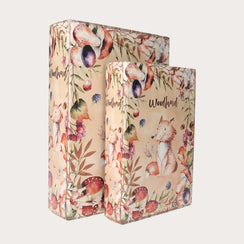Conjunto de 2 Caixas MDF Fox - KeyHome Store