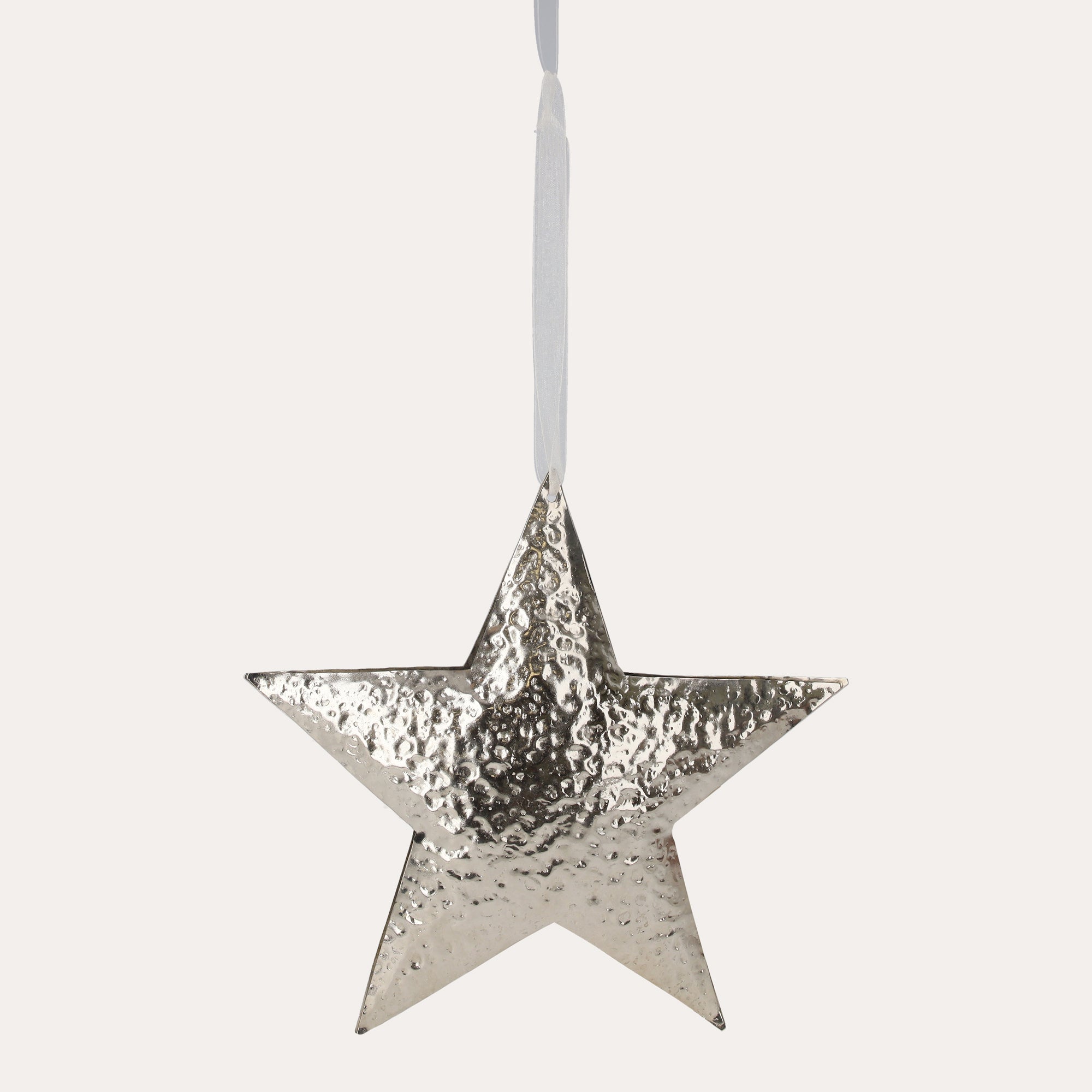 Decorazione Natalizia a Forma di Stella metallo
