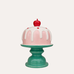 Ceramic Cake Stand with Lid (23x17cm)
