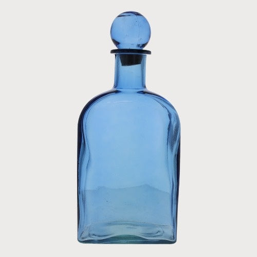 Bottiglia con Tappo (19x46cm) - Blu