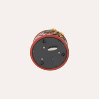 Sfera Natalizia Rossa con Cavallino – H 15 x D 10 cm