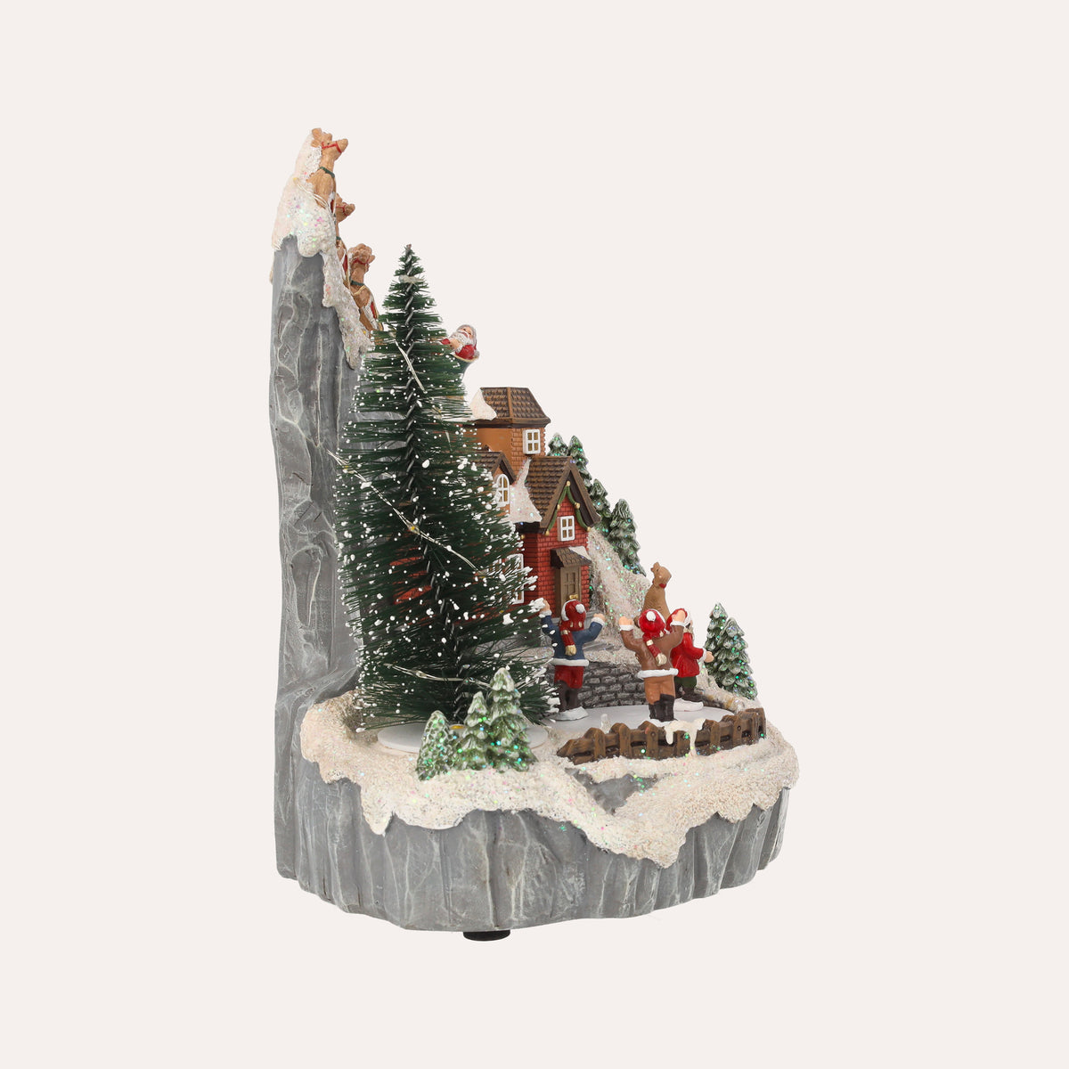 Giostrina di Montagna Natalizia – H 26 x L 20 x P 18 cm