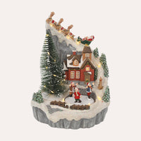 Giostrina di Montagna Natalizia – H 26 x L 20 x P 18 cm