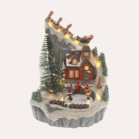 Giostrina di Montagna Natalizia – H 26 x L 20 x P 18 cm