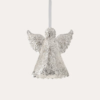Decorazione natalizia a forma di Angelo, realizzato in Metallo