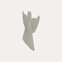 Decorazione natalizia a forma di Angelo, realizzato in Metallo
