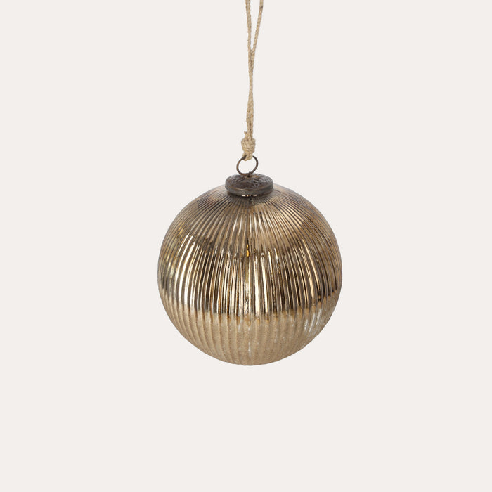 Palla Natalizia decorativa, realizzata in Vetro
