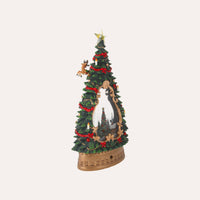 Albero di Natale Carillon con Luci – H 36 x L 18 x P 11 cm