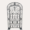 Cancello Decorativo in Ferro Verde Inglese 130x232 cm