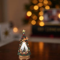 Albero di Natale Carillon con Luci – H 36 x L 18 x P 11 cm