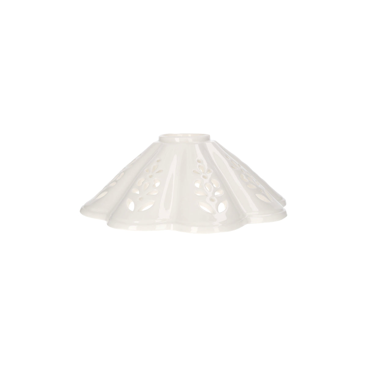 Paralume in Ceramica Traforata Ø22 cm – Stile Artigianale Made in Italy