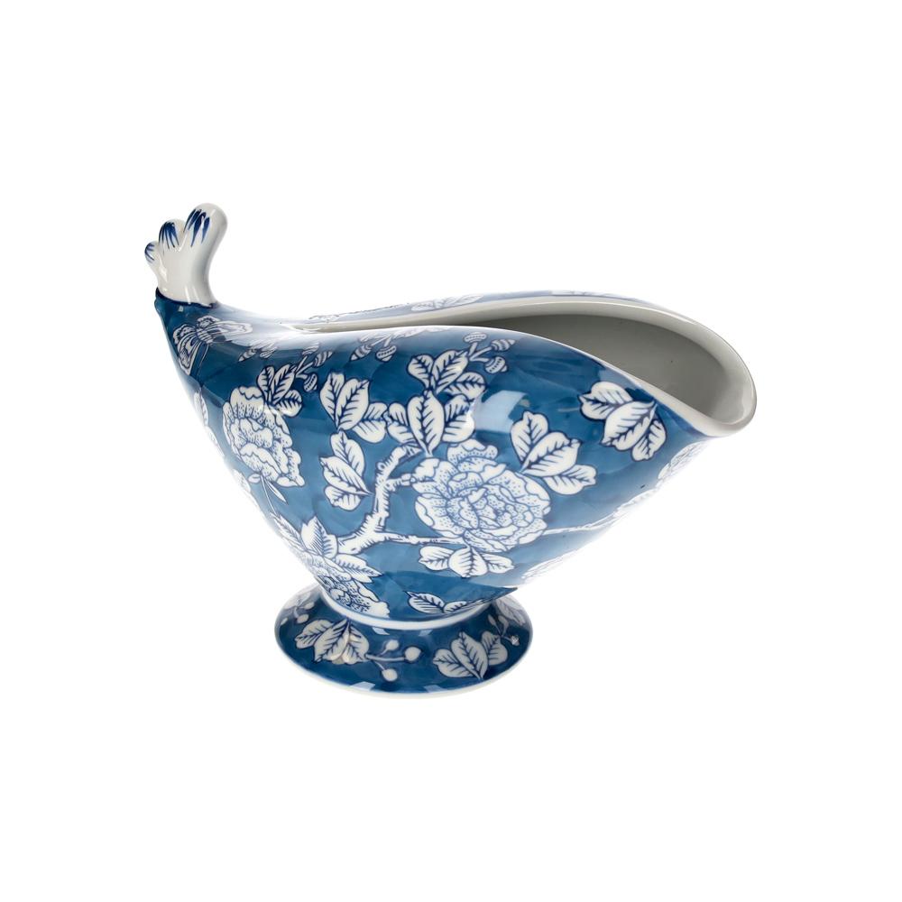 Vaso Grande in Porcellana a Forma di Lampada del Genio