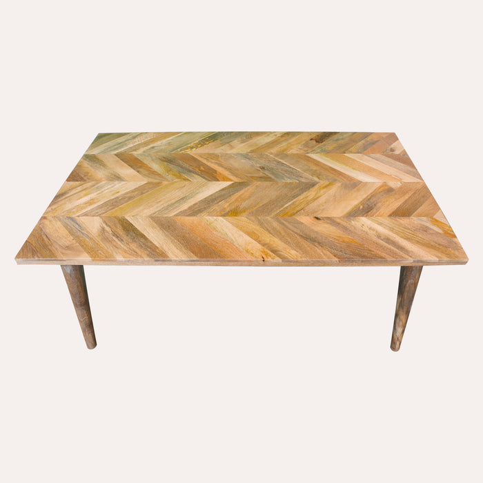 Tavolino in Legno Marrone Chiaro dallo Stile Rustico