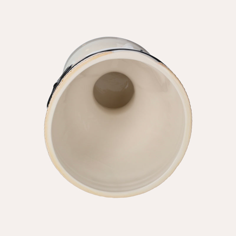 Vaso Testa di Donna in Ceramica Italiana – Design Artistico Fatto a Mano