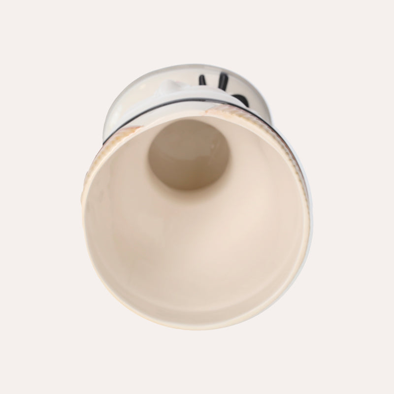 Vaso Testa Naif in Ceramica