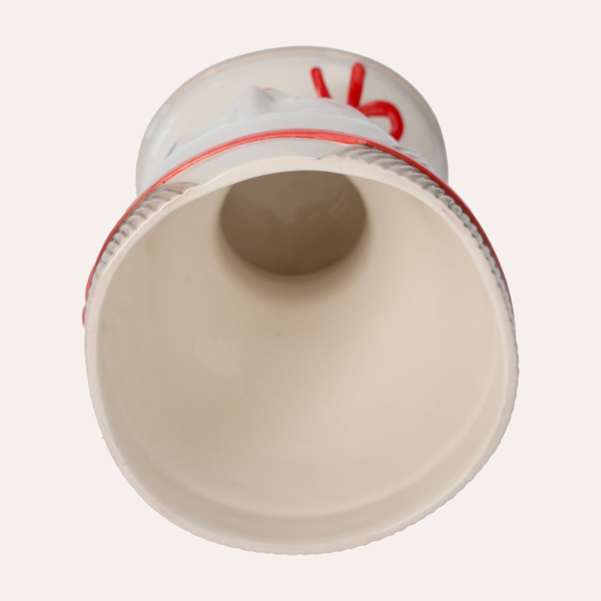 Vaso Testa Naif in Ceramica