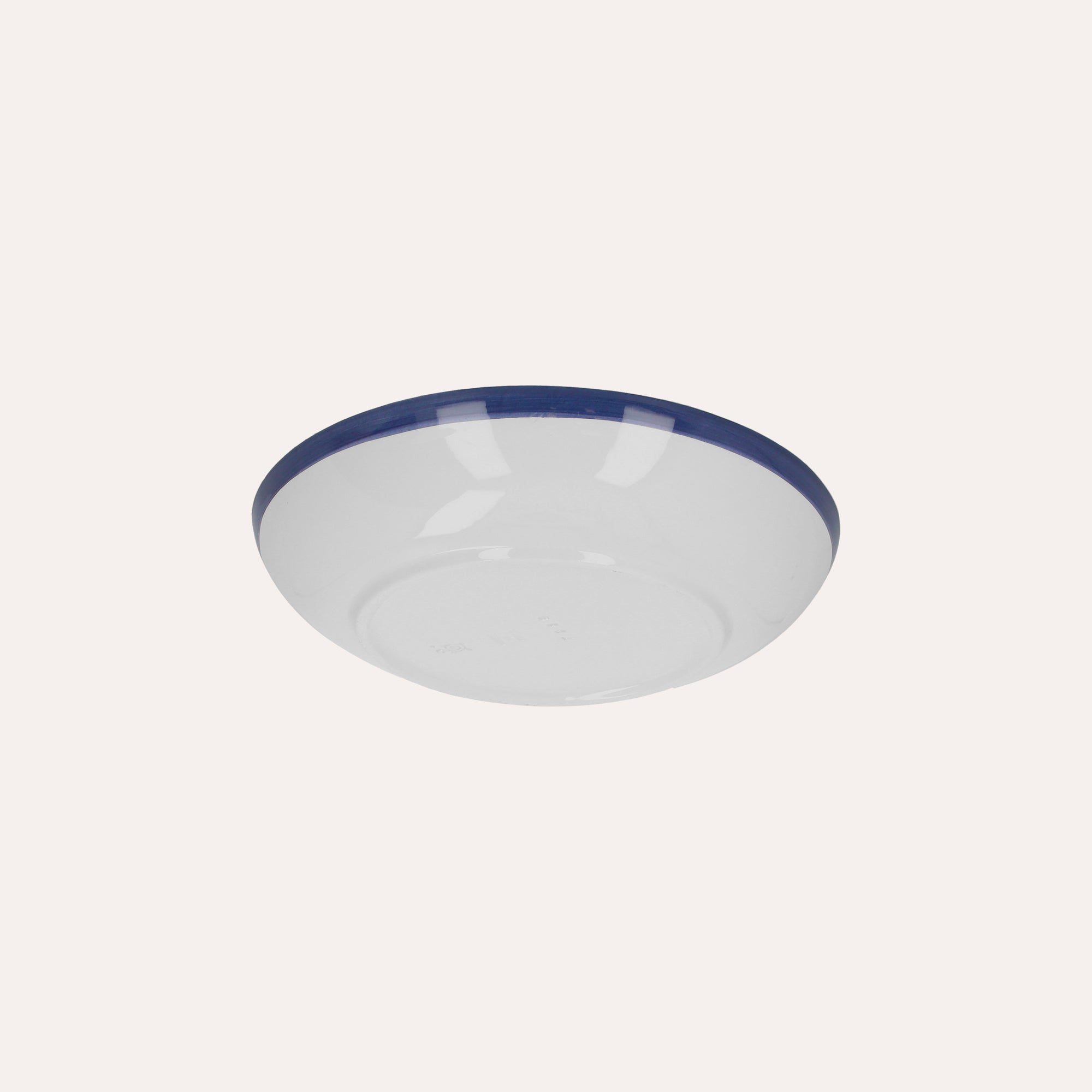 Small Ceramic Salad Bowl with Lemon Motif – Made in Italy