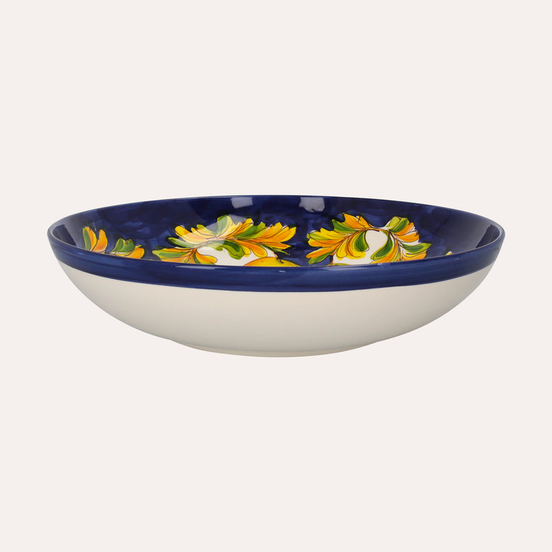 Insalatiera Grande con motivo decorativo Limoni - Made in Italy
