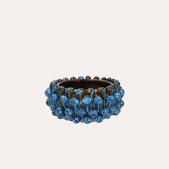 Bol Pigna en Terre Cuite Bleue H.10x23 cm