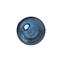 Vaso Bottiglia in Vetro Riciclato Blu Cobalto Elegante