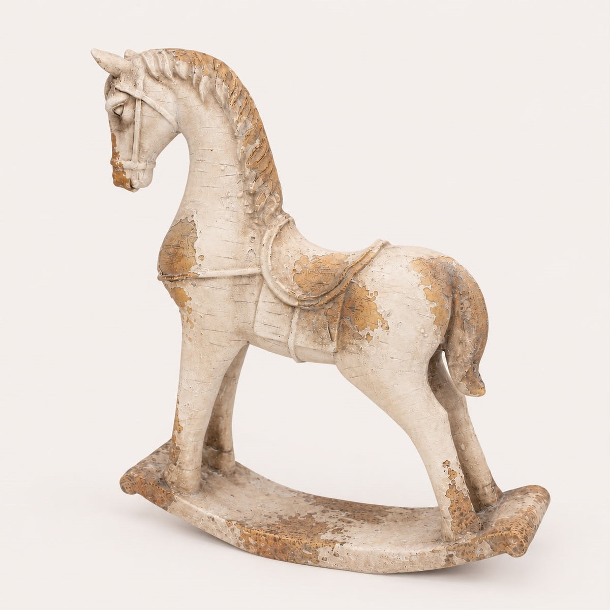 Cavallino a Dondolo Shabby H.36x30 cm