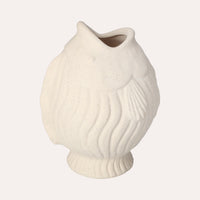 Vaso Decorativo in Ceramica a Forma di Pesce