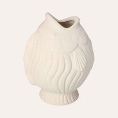 Vaso Decorativo in Ceramica a Forma di Pesce