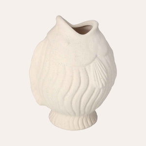 Vaso Decorativo in Ceramica a Forma di Pesce