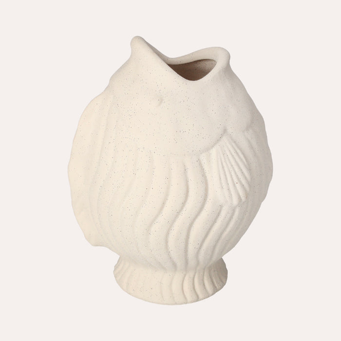 Vaso Decorativo in Ceramica a Forma di Pesce