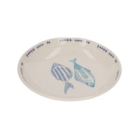 Insalatiera in Ceramica con Decorazioni di Pesci