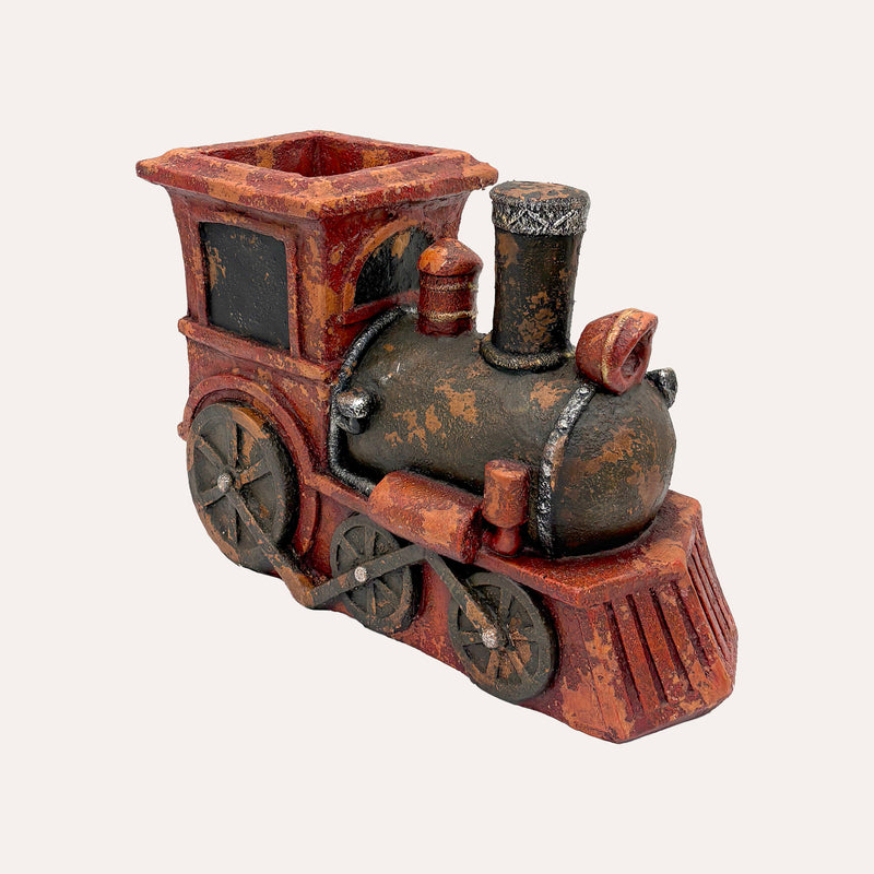 Trenino Rosso in Resina – Decorazione Natalizia