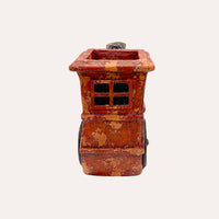 Trenino Rosso in Resina – Decorazione Natalizia