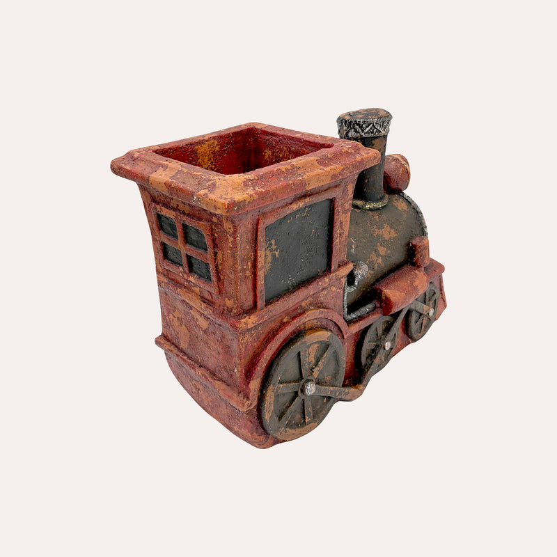 Trenino Rosso in Resina – Decorazione Natalizia