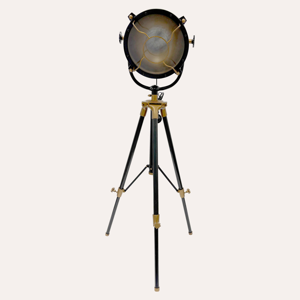 Lampada da Terra Stile Proiettore – Design Industriale H 158 x 60 cm