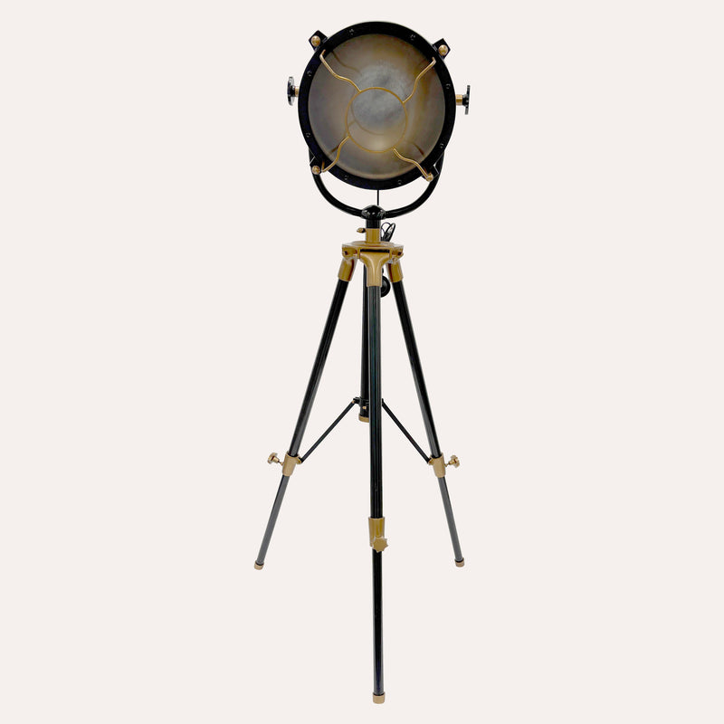 Lampada da Terra Stile Proiettore – Design Industriale H 158 x 60 cm