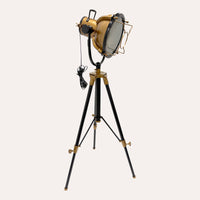 Lampada da Terra Stile Proiettore – Design Industriale H 158 x 60 cm