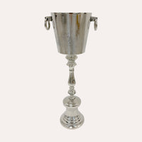 Secchiello Portabottiglie con Base – Metallo Elegante H 82 x D 31 cm